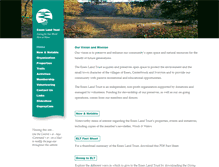 Tablet Screenshot of essexlandtrust.org